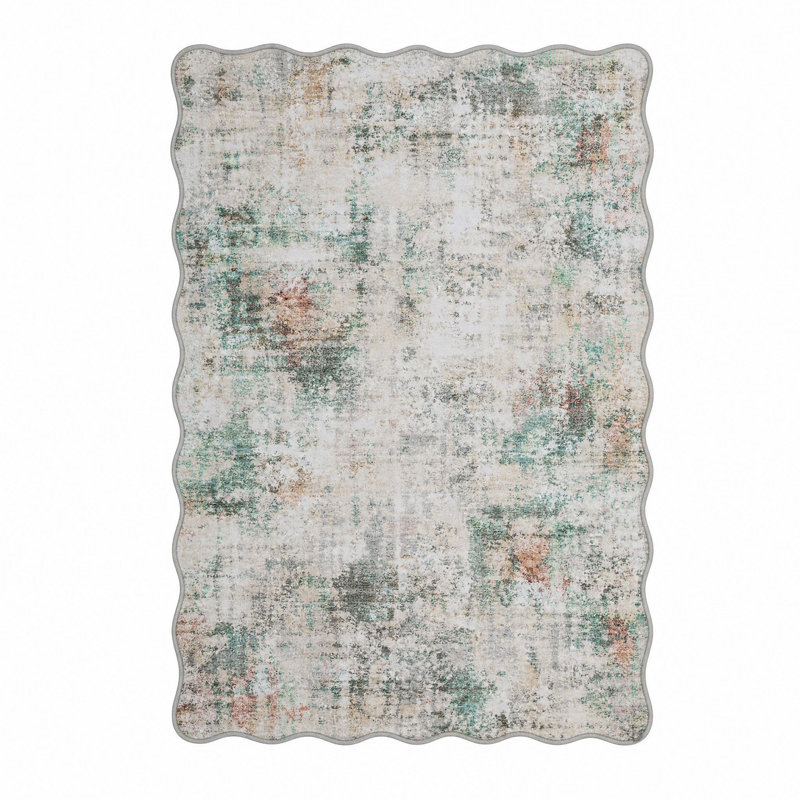 Rectangle Floral Area Rug, Multicolor, 120*170cm