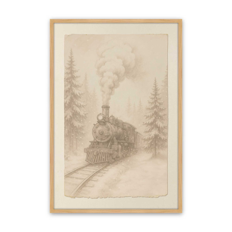 Impression sur vapeur, 11 po x 14 po, Érable américain