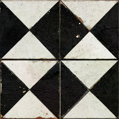 12" x 12" Rhombus Rustic Vinyl Peel and Stick Mosaic Tile