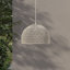 Luminaire suspendu d'extérieur 1 lumière brun Aundra-643307660-614239956