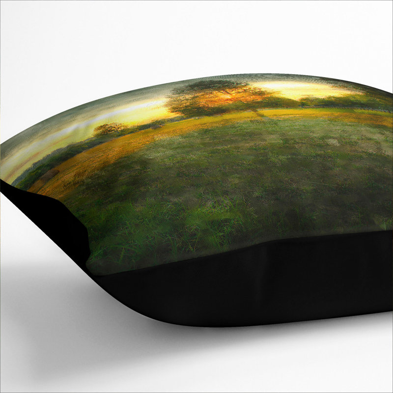 Square Cushion, 40cm H x 40cm W x 15cm D, Black