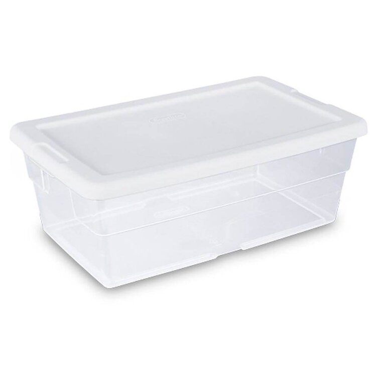 12pk Mini Plastic Storage Containers, Clear small boxes Jewelry box Food  Pots