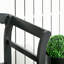 Chaise de jardin rustique pour 3 personnes