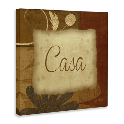 Casa con Flores Tradicionales Canvas Wall Art by Jennifer Pugh