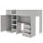 Aniella Kids Full Loft Bed with Drawers-157949970