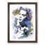 Ingrid Bergman in Abstract - Framed Print-55769085-55769089