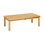 ECR4Kids Table rectangulaire en bois franc 48 po x 24 po avec pieds 14 po, mobilier pour enfants