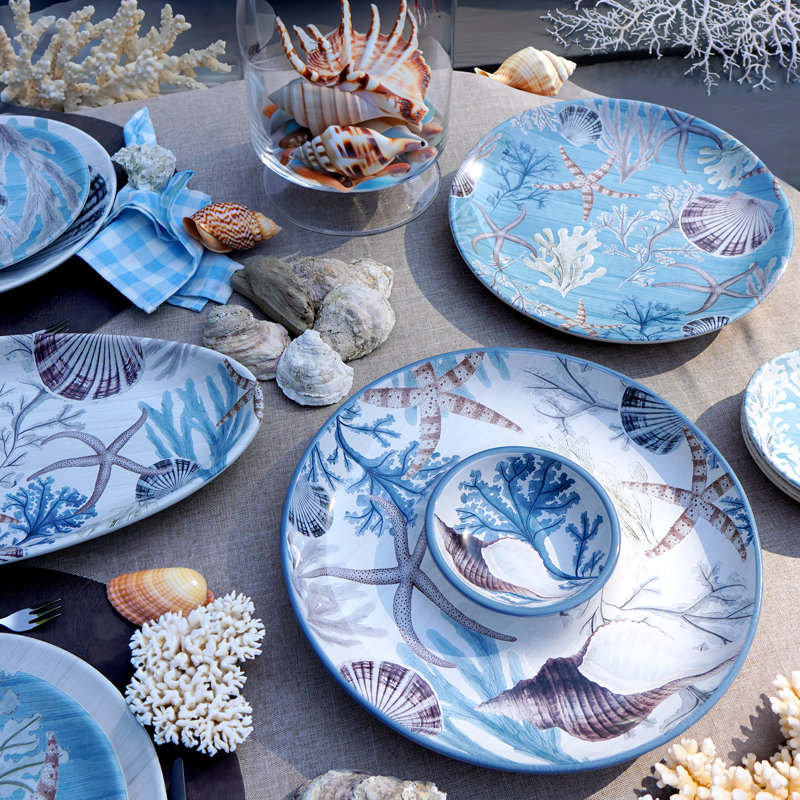 Beyond the Shore Round Platter