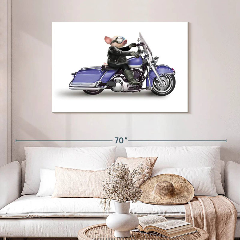 Hog, 30" H x 45" W