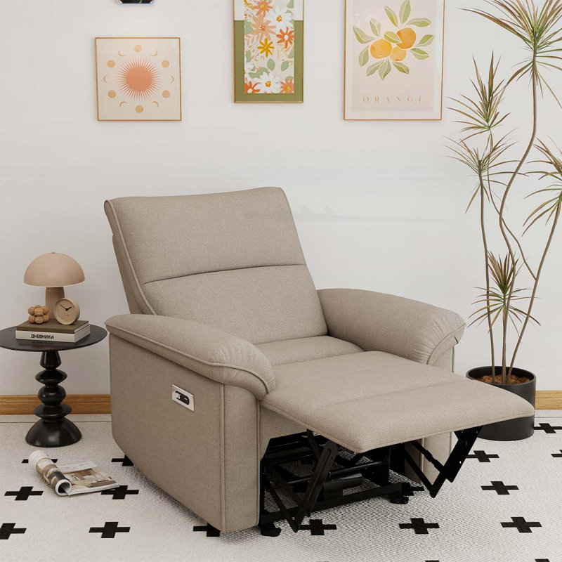 Fauteuil inclinable électrique Zero Wall, Brown