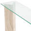 Fortuna 47.24'' W Glass Console Table