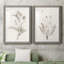 «Neutral Botanical Study VIIP», reproduction d'art encadrée - prête à être accrochée-558944093-558944166-559107761