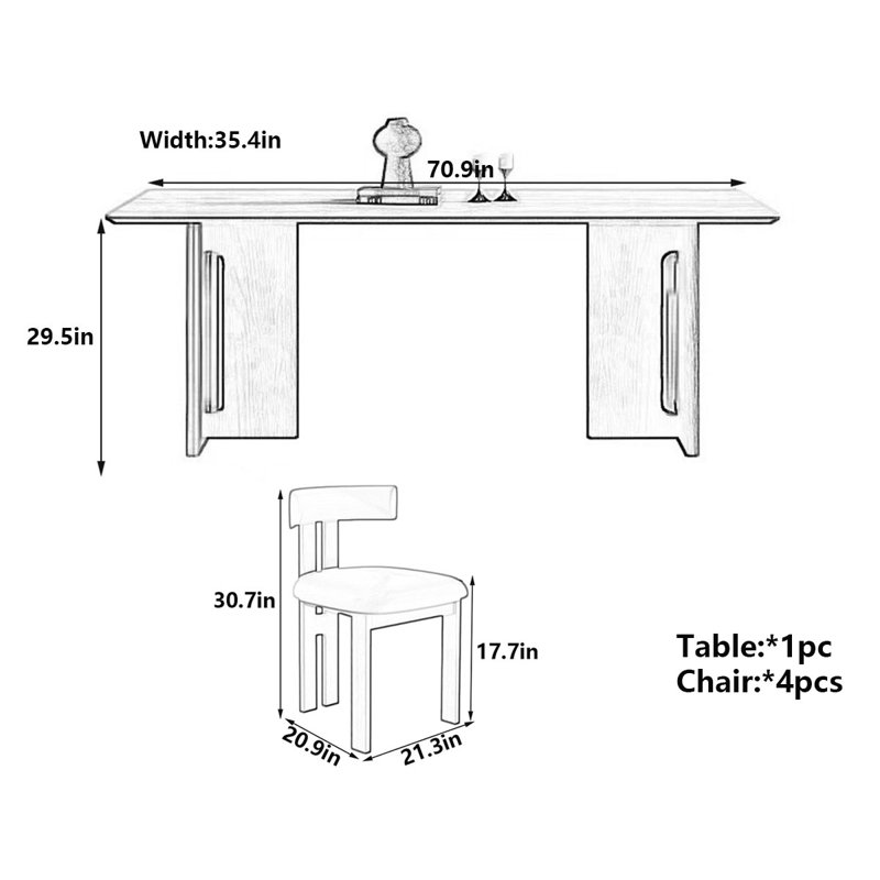 Crissman, 29.5"H x 70.9"L x 35.4"W