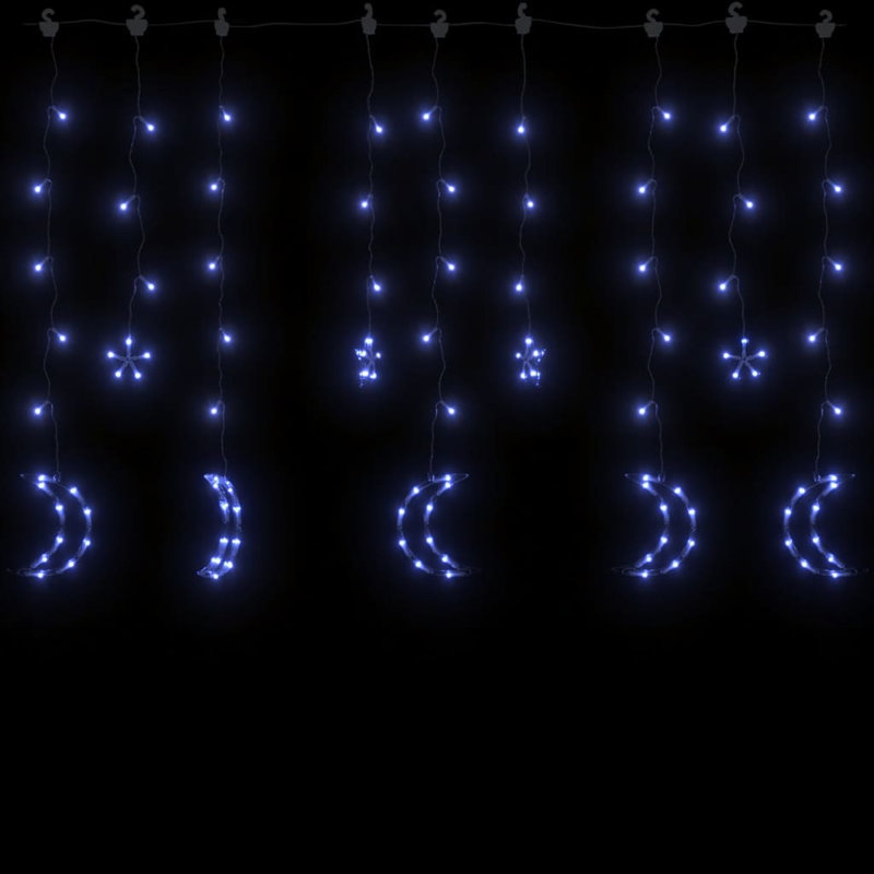 Twinkle Indoor / Outdoor Icicle Lights, Blue
