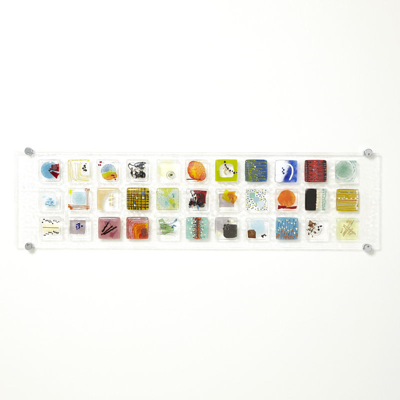 Fused Glass Art Panel 1