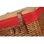 Wicker Lined Gift or Storage Hamper Basket with Lid-282393385-282393388