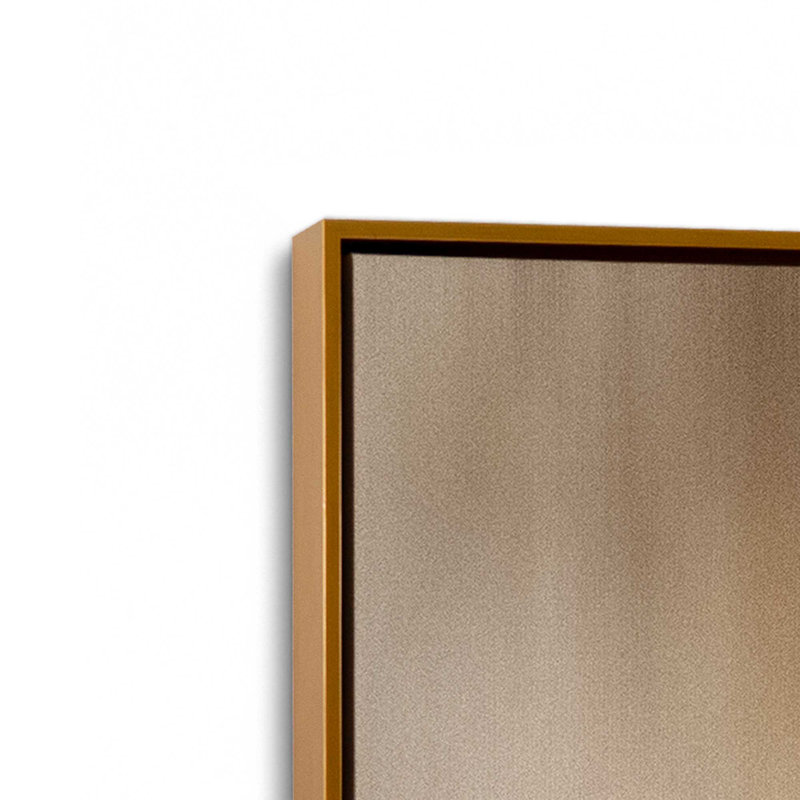 Cosmic Latte, ensemble de 2 impressions sur toile dans un cadre, Cadre flottant or poli, H 12,75 po x l 17,5 po x P 1,75 po