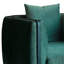 Fauteuil large en velours 30,09 po Liannah