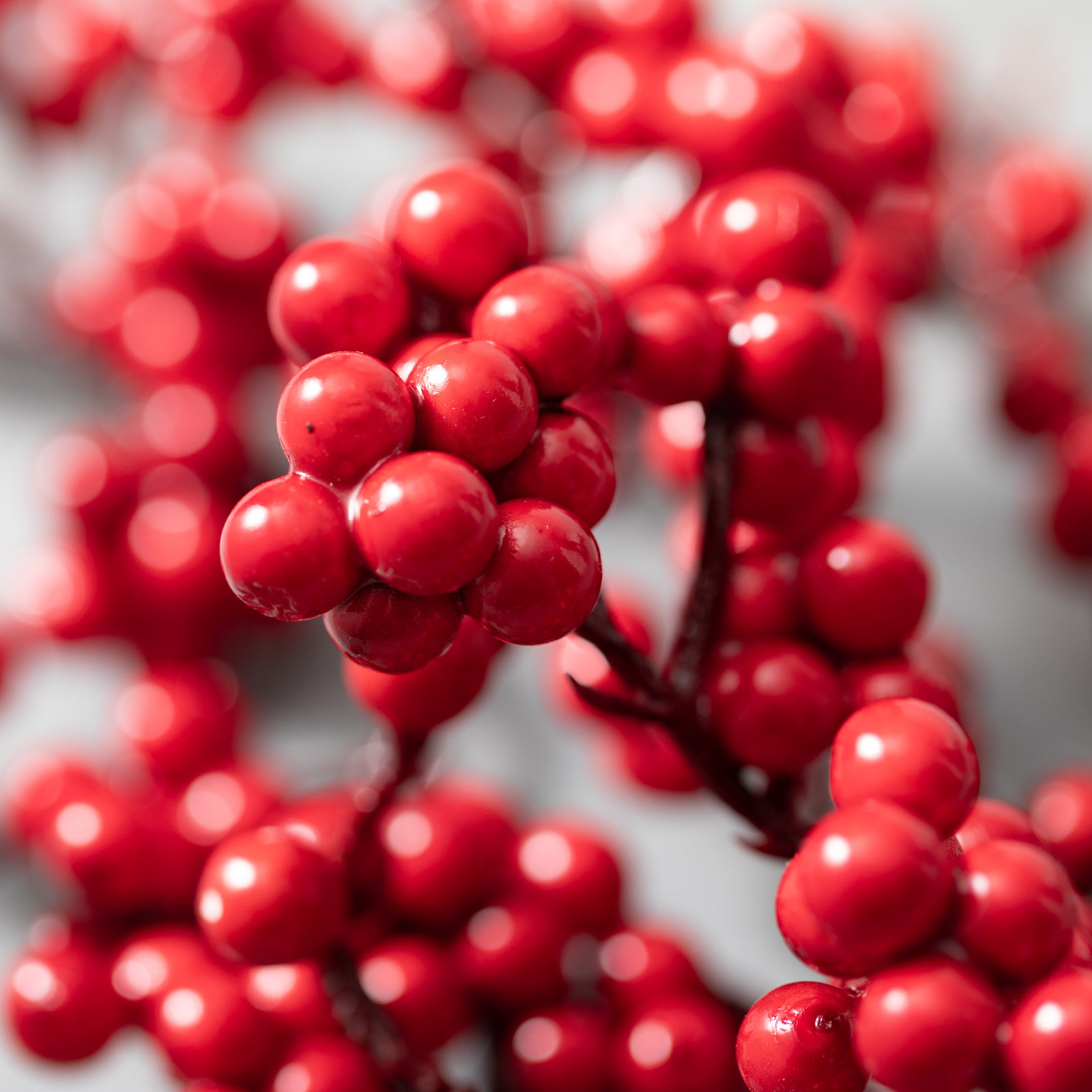 Faux Berry Stems