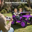 Ride-On Jouets Outfunny 24 volts véhicules tout-terrain à piles avec télécommande-94621301