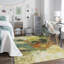Tapis gris / jaune Hallberg-1714302082