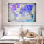 Carte du monde sur toile, impression sur toile-92563167