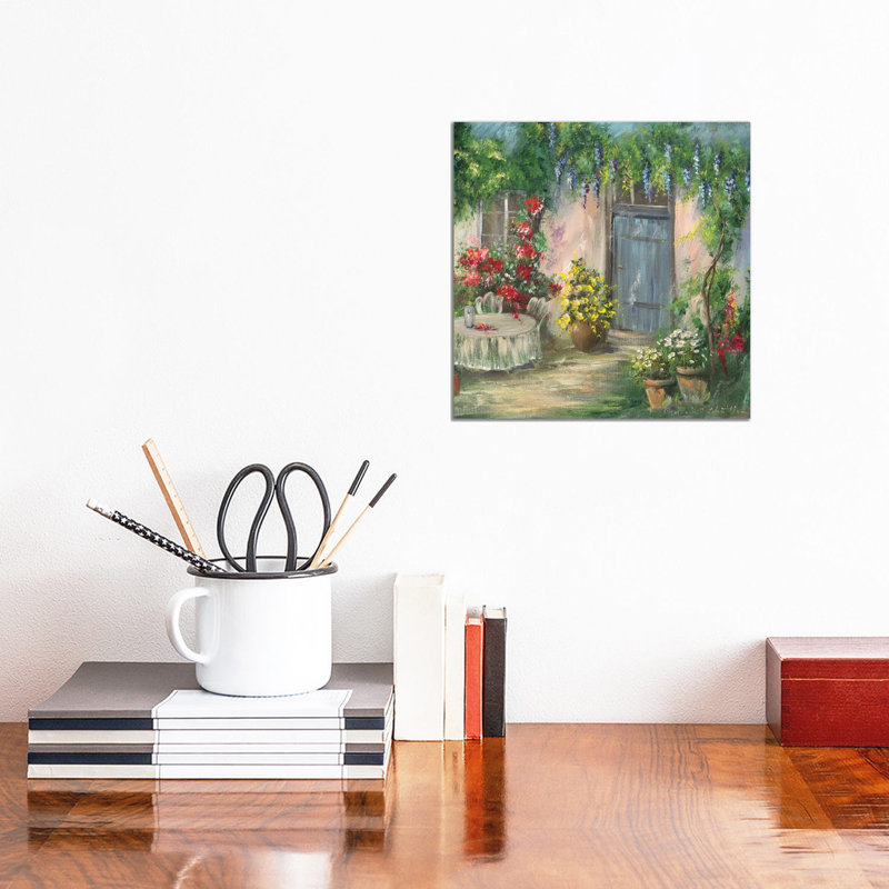 Romantic II by Katharina Schöttler - Wrapped Canvas Painting, 30.48 cm H x 30.48 cm W