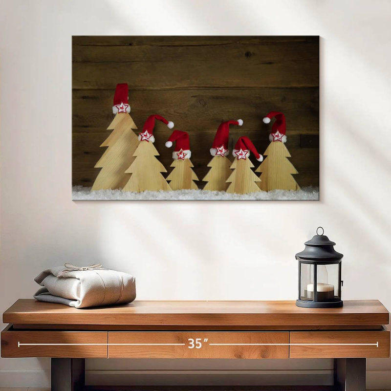 Sapins de Noël, H 16 po x l 24 po