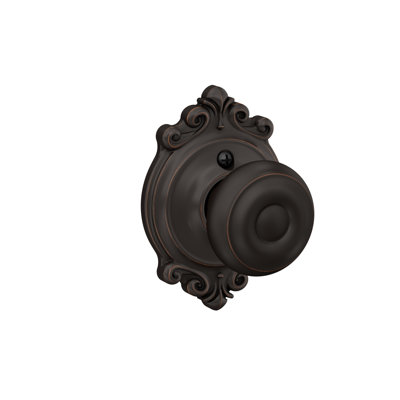 Schlage Georgian Hall and Closet Knob with Brookshire Trim