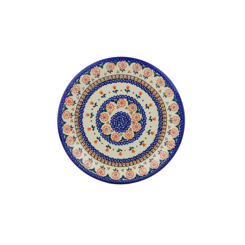 Assiette plate 10 po Polish