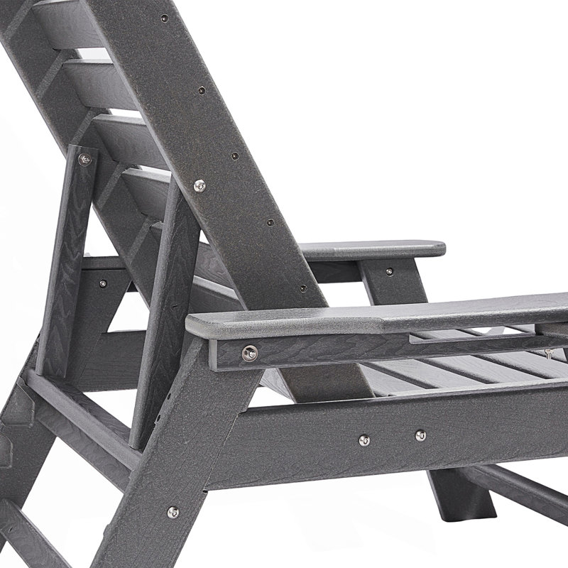 Chaise longue d'extérieur, banc inclinable réglable à 6 positions