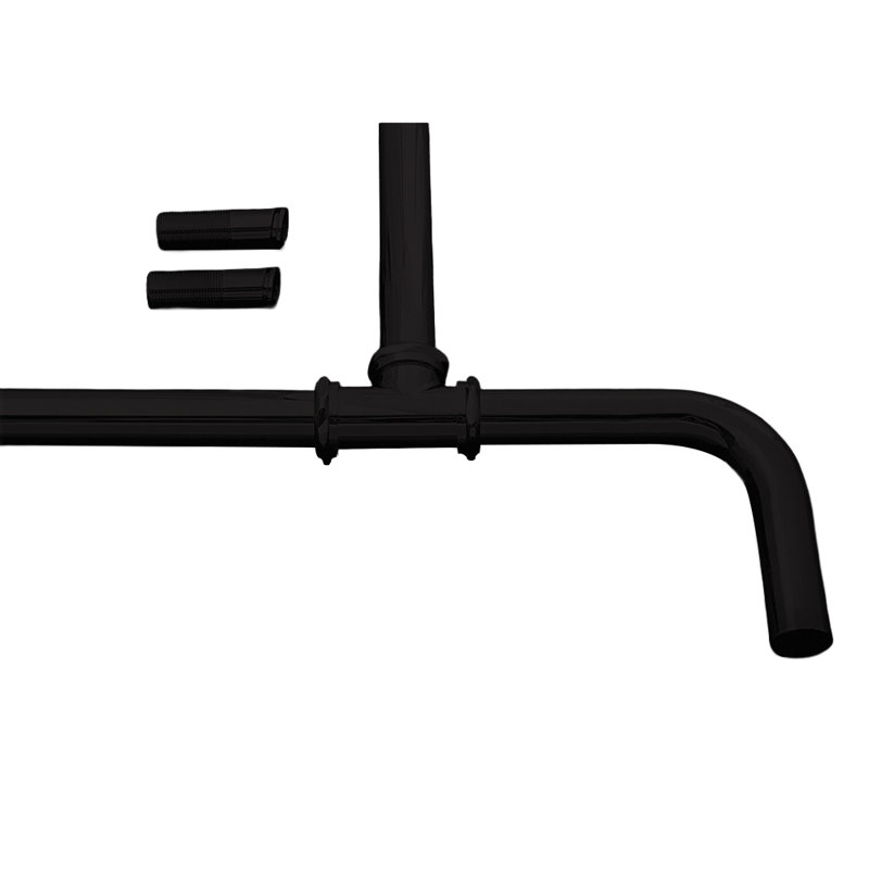 Coude de drain décalé Strom Living P0914, Bronze huilé non laqué