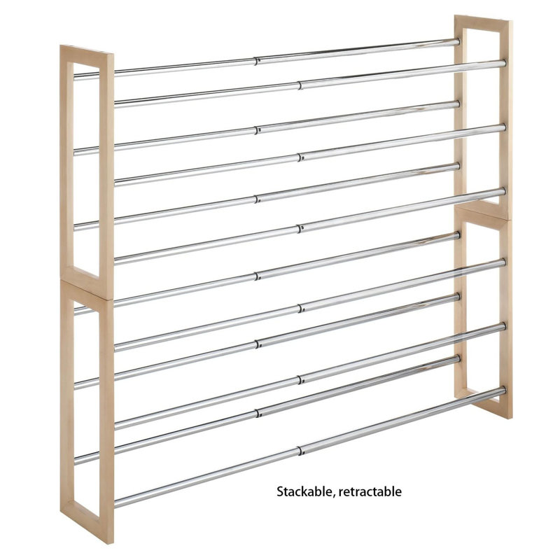 3 Tier Expandable Shoe Rack -Stackable