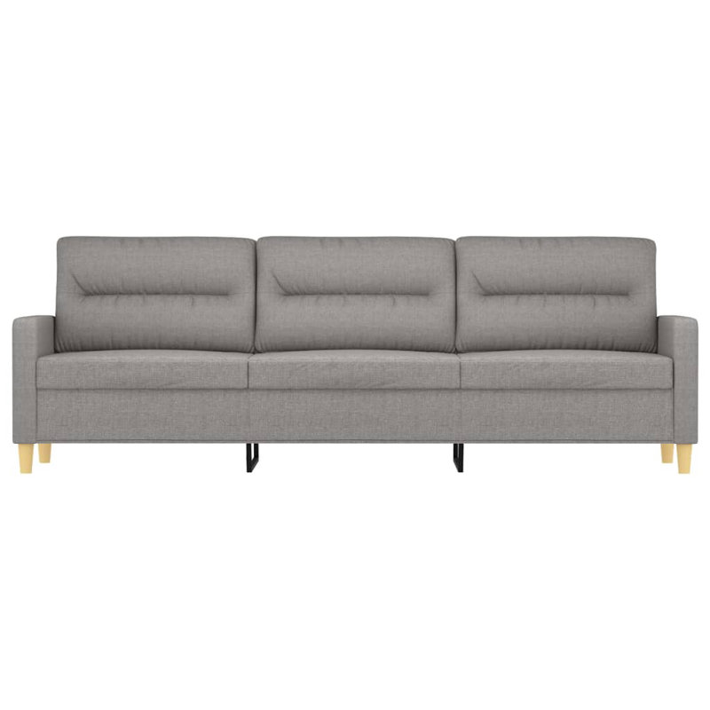 Linza Upholstered 78'' Sofa, Light Gray