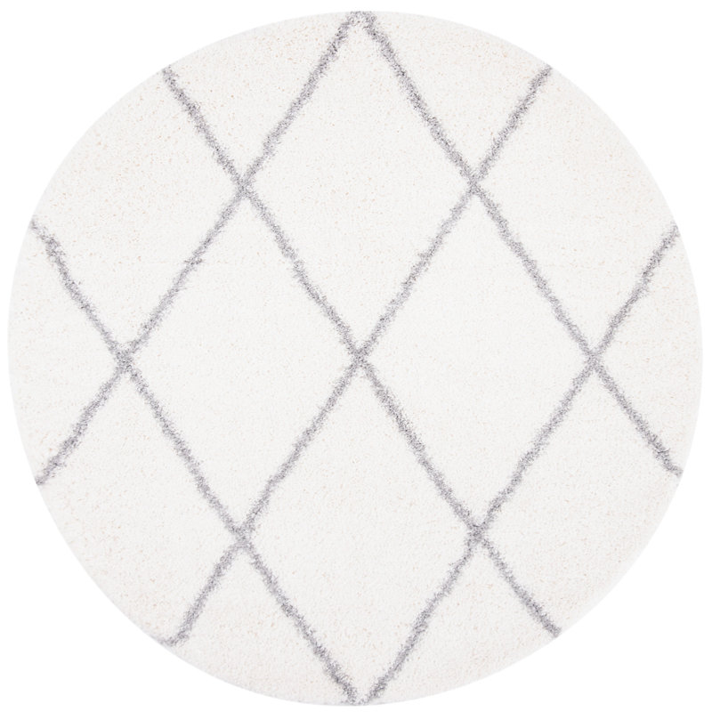 Dubay Performance Geometric Rug, Round 6'7"