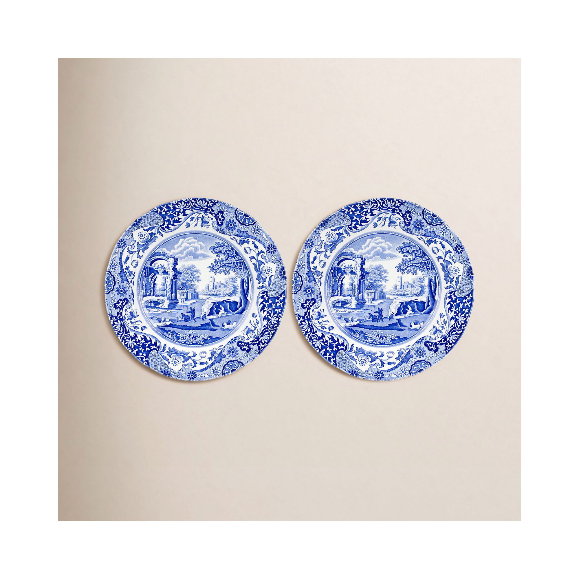 Spode Blue Italian Dinner Plate