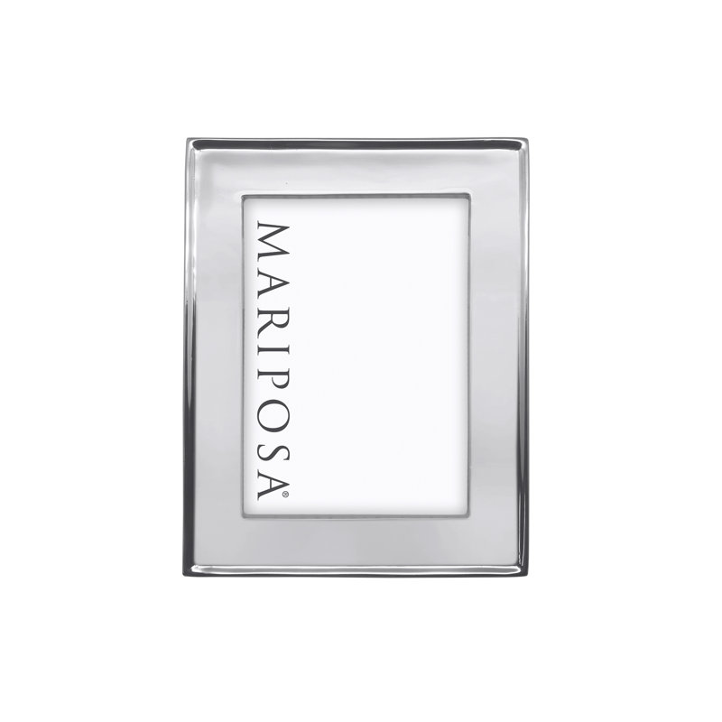 Silver Metal Picture Frame, 5" x 7"