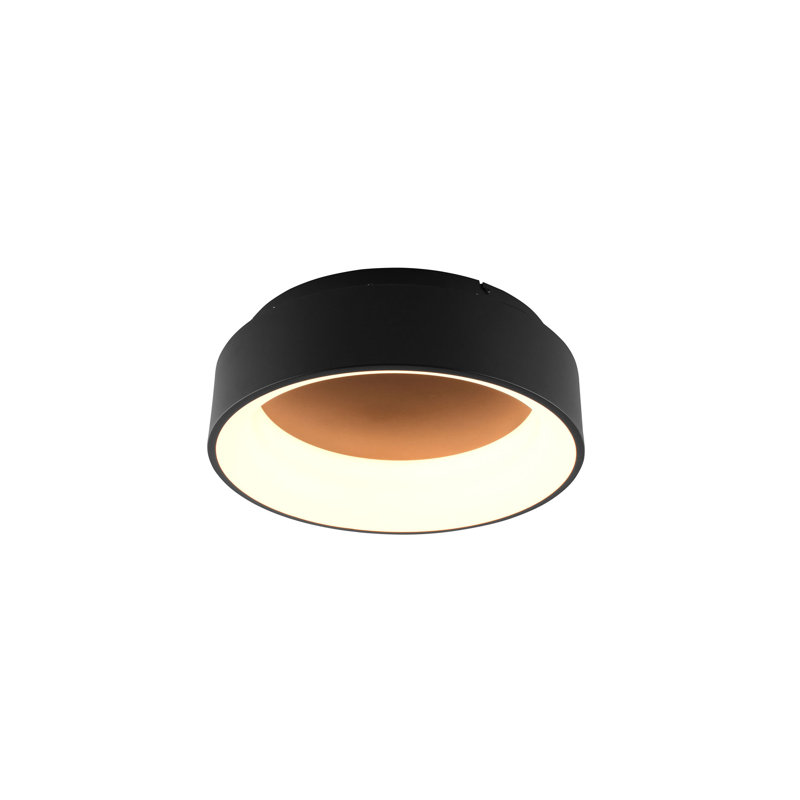 Candye LED Flush Mount, Black, 13Cm x 60Cm x 60Cm