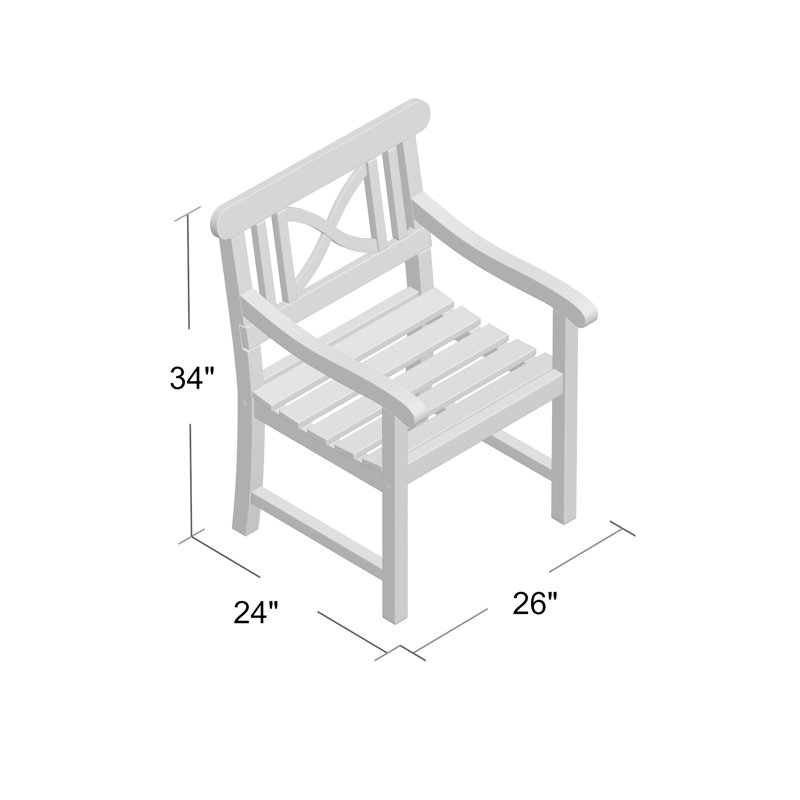 Fauteuil de salle à manger Aleha