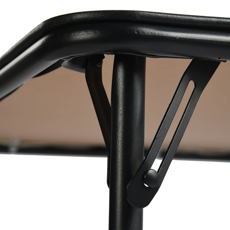 86cm Folding Table, Black