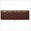 Banc rembourré 60 "avec tablette capitonnée | Brun noyer | Bois de bouleau | Chambre à coucher, salon