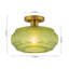 Glass Semi Flush Mount