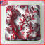 Couvre-lit matelassé à branches rouges-126078594