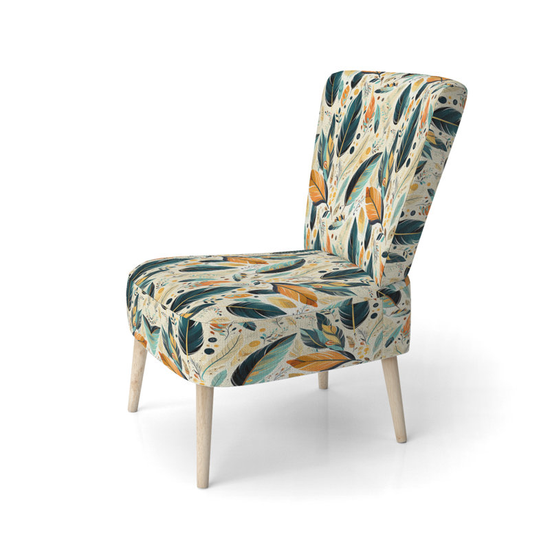 Chaise d'appoint artistique Bohème et éclectique