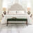 50.25 Inch Upholstered Long Bench-1691004945