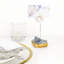 Gemstone Place Card Holders Geode Stones Table Number Holders Blue Celestite Crystal Quartz, Set Of 12