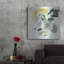 Art mural luxueux en métal «Verdant Monorph 2» par June Erica Vess, 36 po x 36 po-1387978588