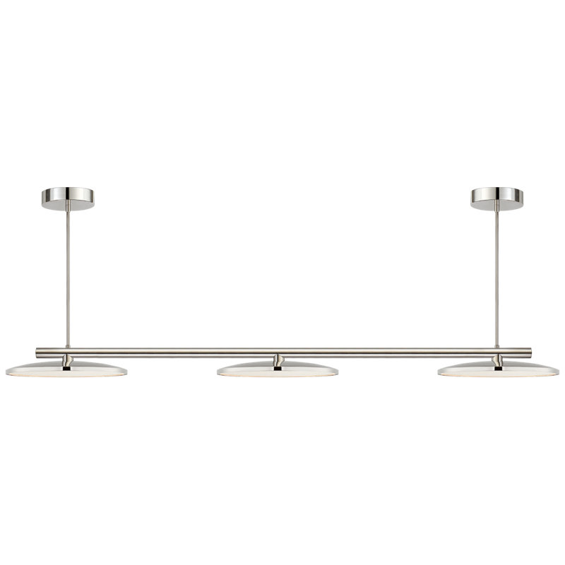 Dot 3 - Light LED Pendant, Polished Nickel