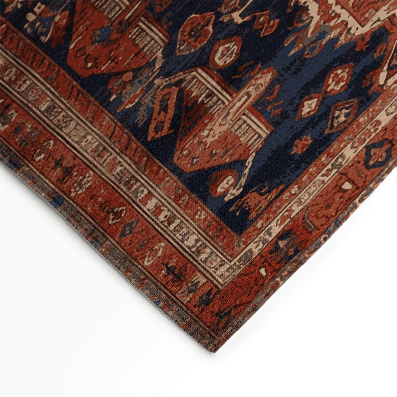 Tapis turc intérieur et extérieur brun, Rectangle 9 pi x 12 pi
