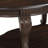 42'' Oval Wood Coffee Table For Living Room, 2-Tier Solid Wood Cocktail Table With Open Storage Shelf-573975863